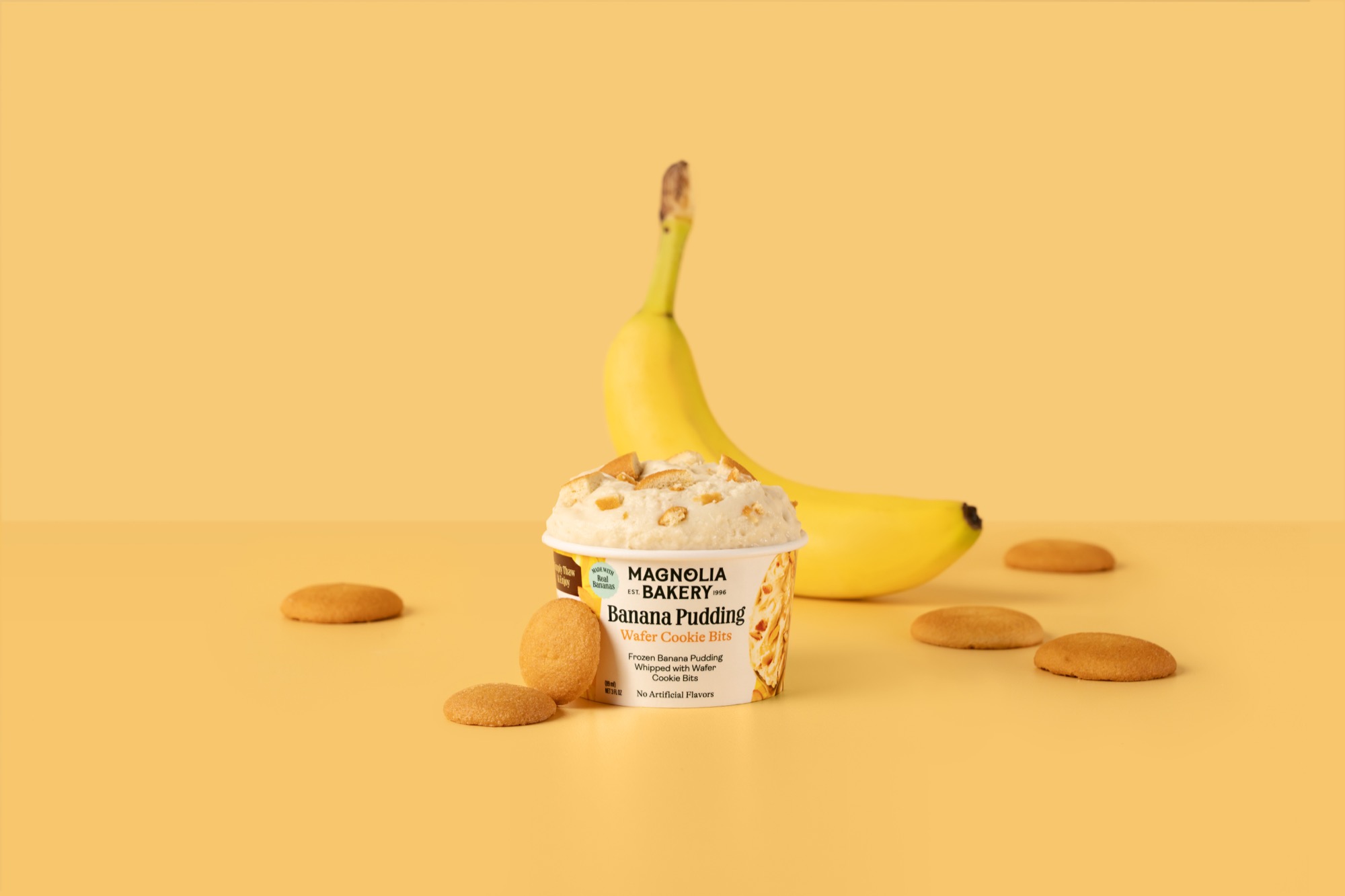 Magnolia Bakery banana pudding created for United Airlines service